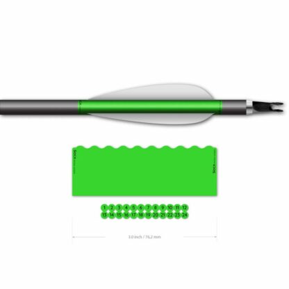 Socx Wrap Shorty 8.0 mm Max Fluor Color 1dz. - Bilde 5