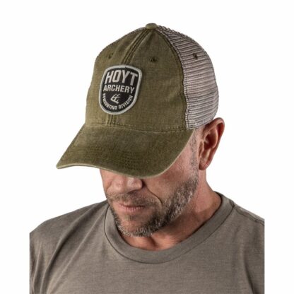 Hoyt Cap Olive Crest