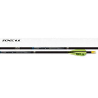 Easton Arrow Carbon Hunting Sonic 6.0 Match Grade 3" Hybrid 26 Vanes 6pk