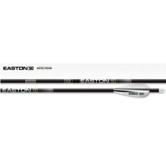 Easton Arrow Carbon Hunting 5.0 Match Grade 3" Hybrid 26 Vanes with Collar 6pk