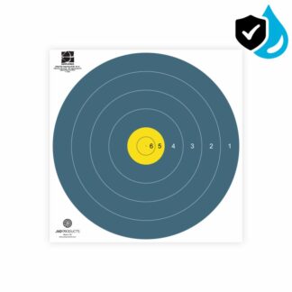 JVD Products Target Face Field Teal Waterproof 40 cm 50pk