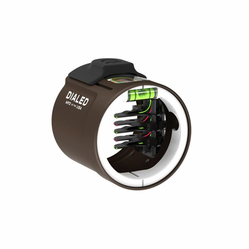 Dialed Archery Hunting Sight Prüf MAG 5H Five Pin Horizontal - Bilde 5