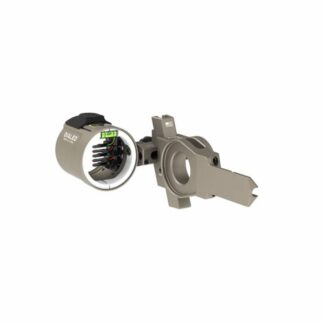 Dialed Archery Hunting Sight Strike Fixed Bridge-Lock Dovetail 5H Five Pin Horizontal