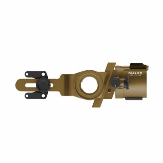 Dialed Archery Hunting Sight Strike Fixed Riser Mount Dovetail 3H Three Pin Horizontal