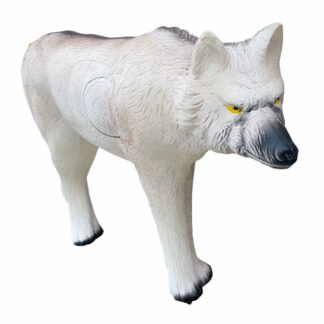Eleven 3D Target White Wolf with Insert